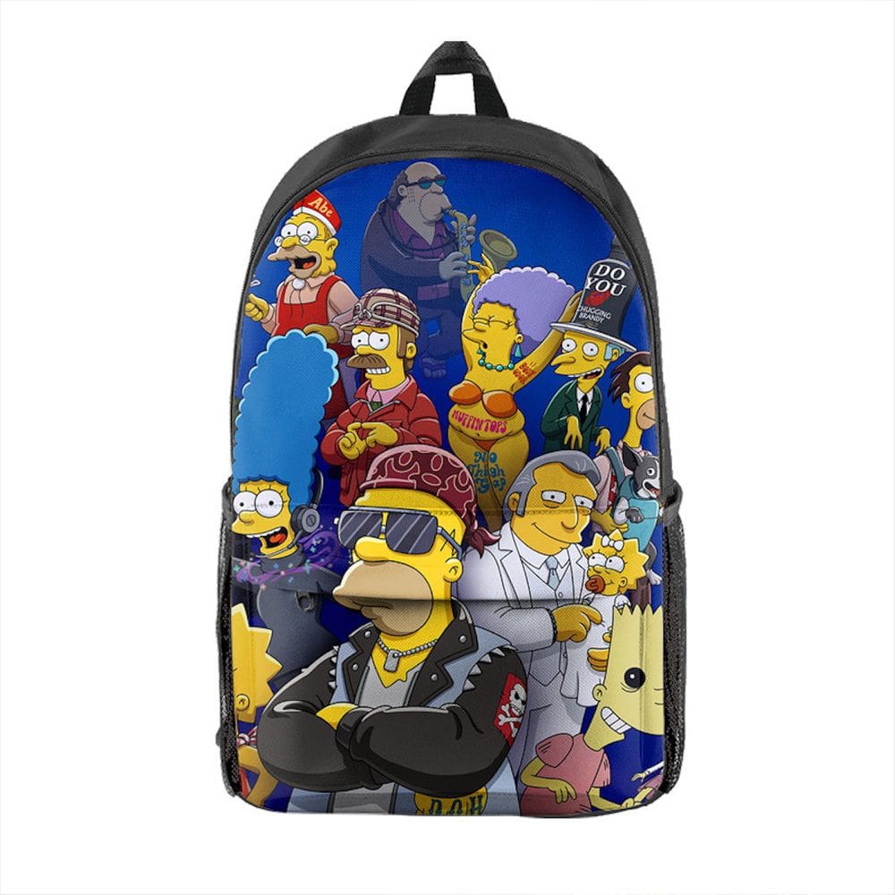 Mochila Simpsons Homers J Simpsons Barts Simpsons Cartoon