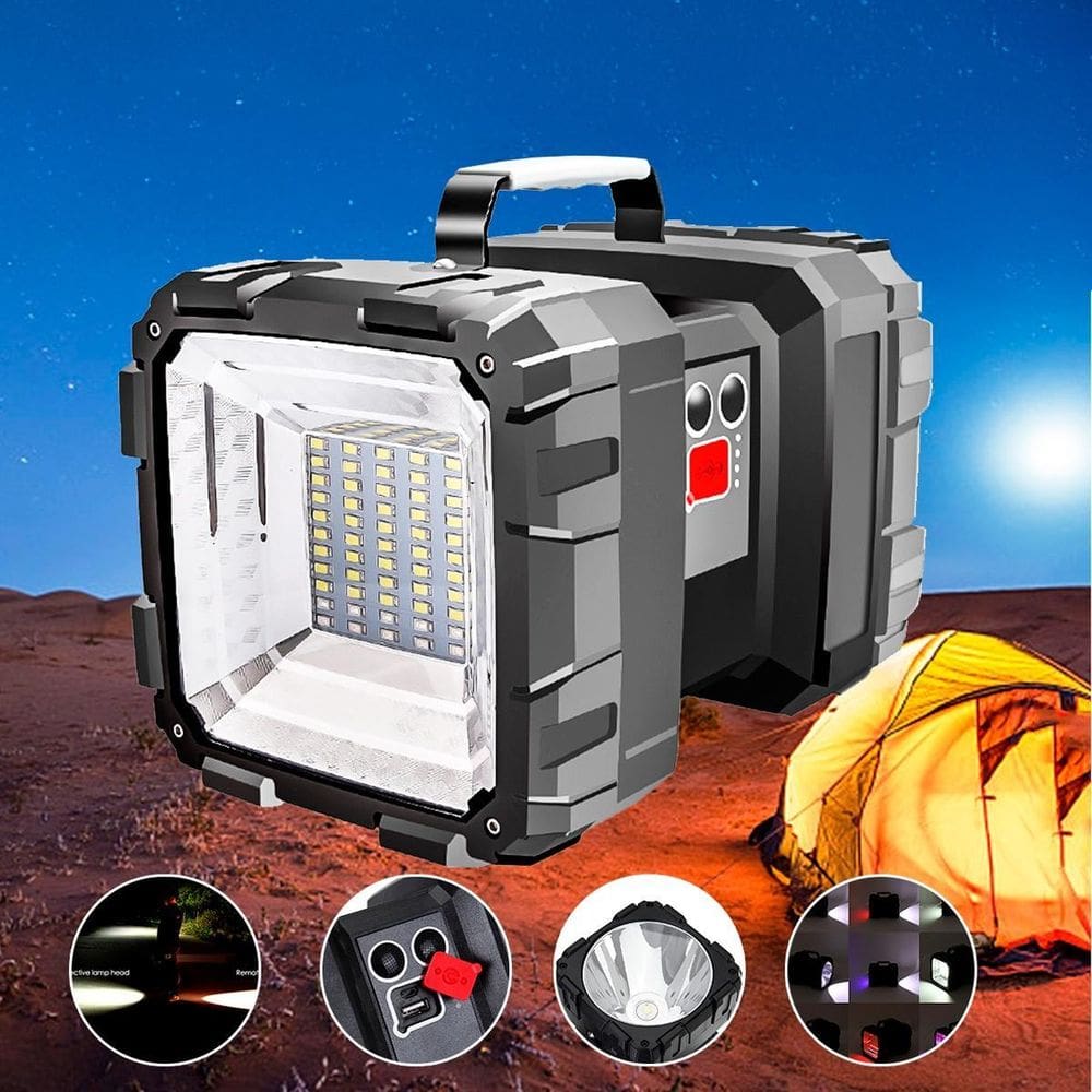 Lanterna Multifuncional Led Recarregável Mini Forte