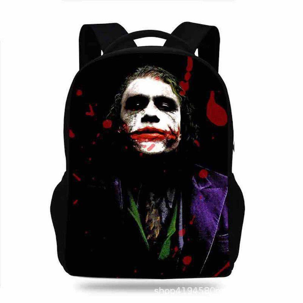Mochila escolar Jokers Cartoon Kids Anime 31x13x42cm