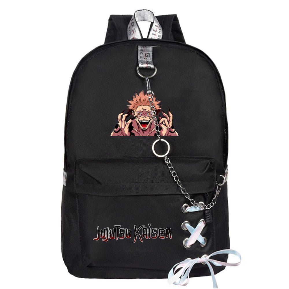 Mochila escolar Jujutsus Kaisens Itadoris Yujis Cartoon Kids