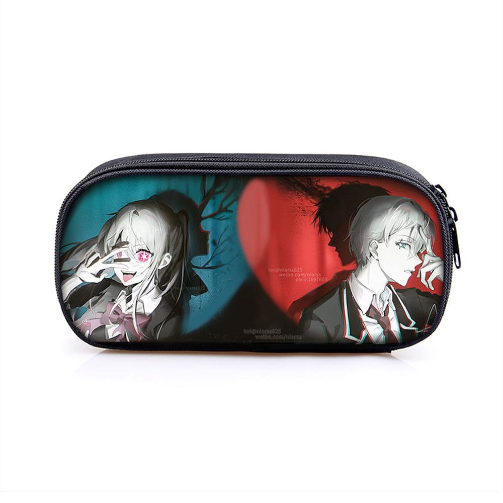 Bolsa de lápis Oshis No Kos Cartoon Anime de grande capacidade