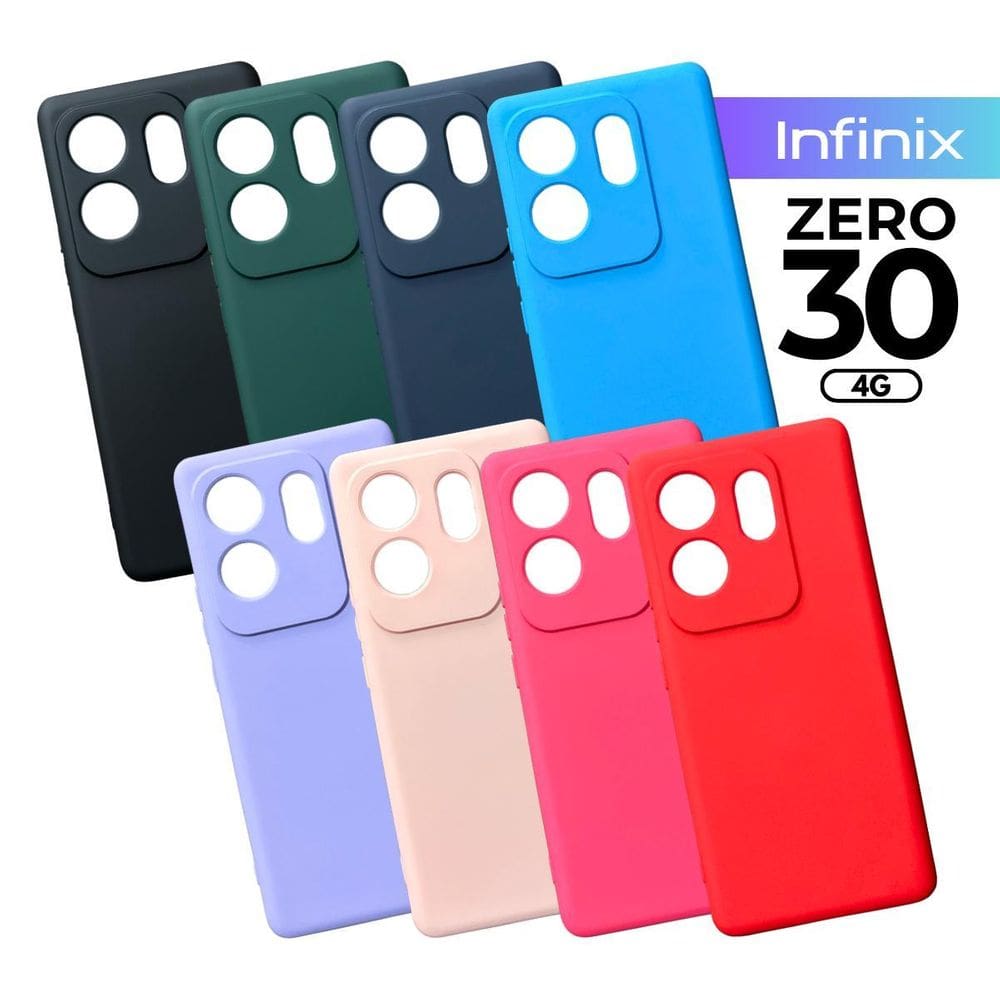 Capa Capinha Aveludada Compativel Para Infinix Zero 30 4G