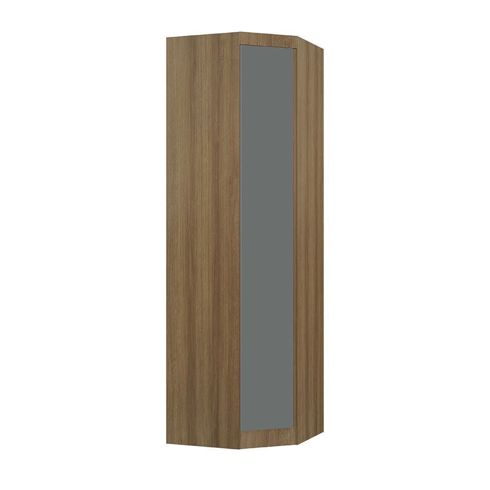 Guarda Roupa de Canto Diagonal Modulado 1 Porta 70cm Veneza Luciane Móveis