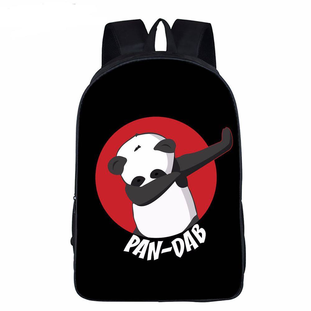 Mochila escolar Panda Kids Children School Bag Poliéster