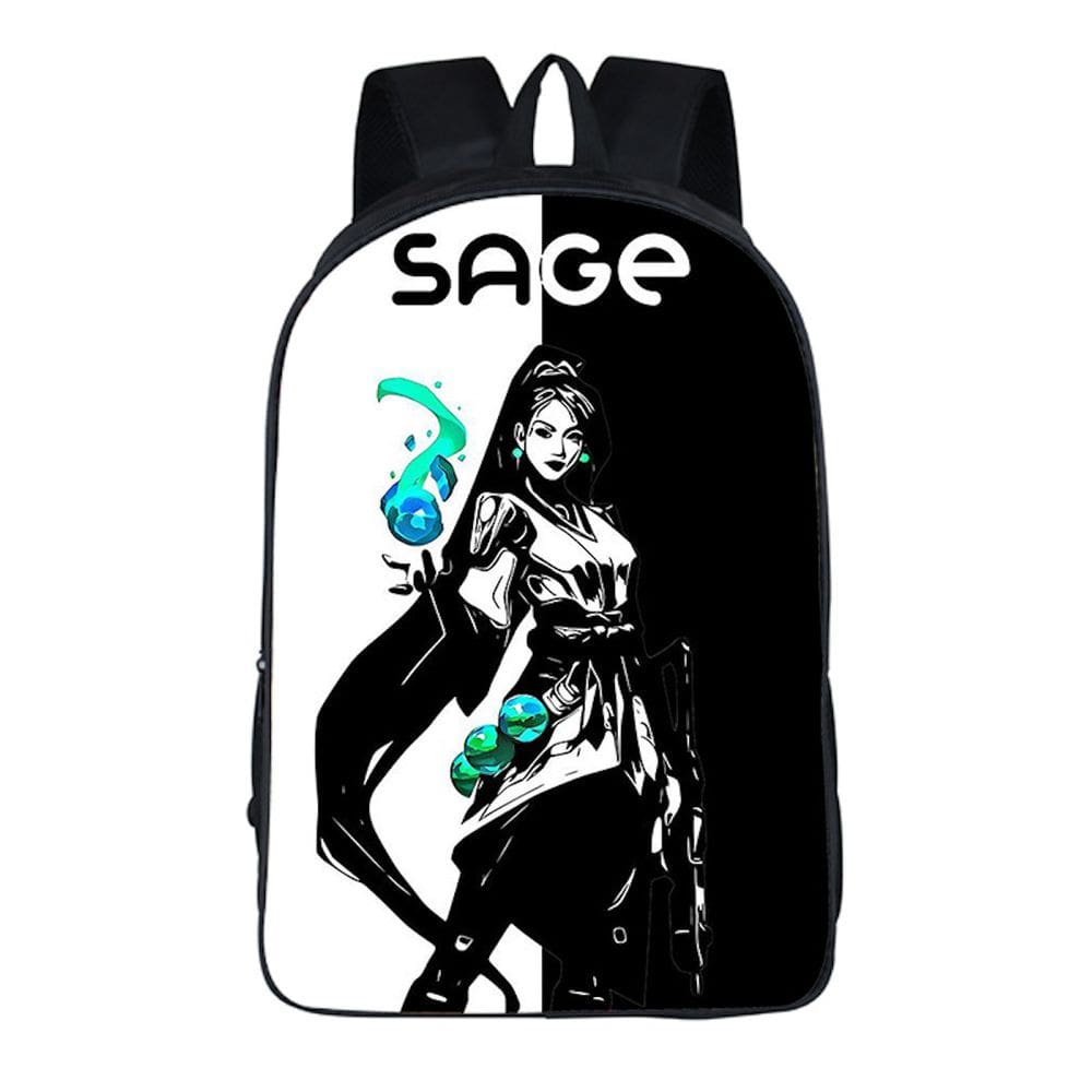 Mochila escolar Valorants Mochila escolar de anime para crianças