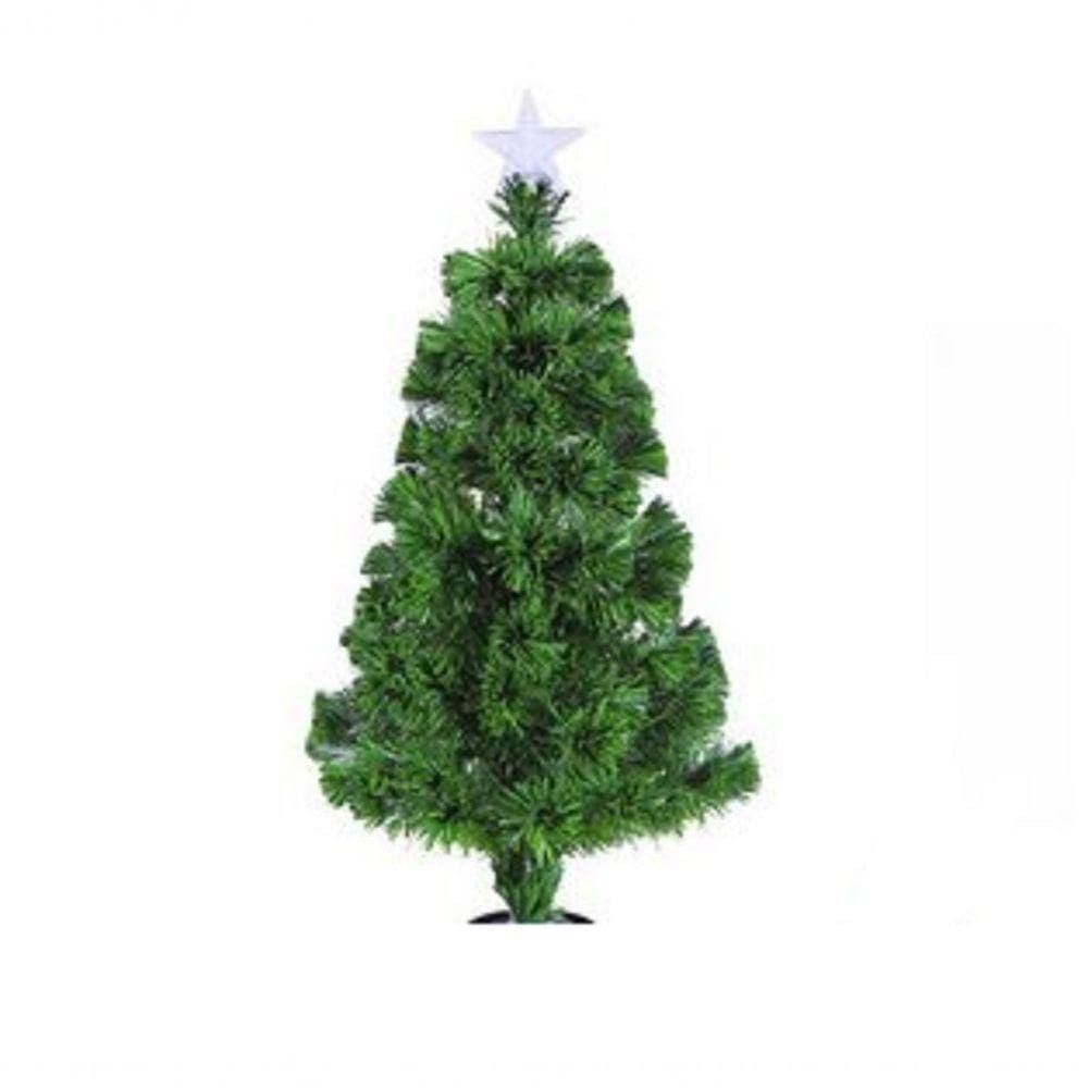 Arvore De Natal Fibra Optica Efeito Cachoeira 90cm A090