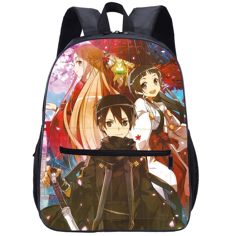 Mochila escolar Swords Online Anime School for Children