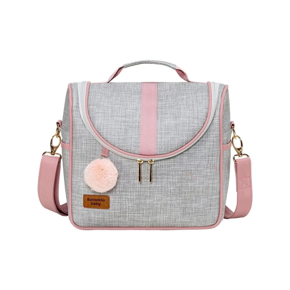 Bolsa Maternidade Minks Rosê Térmica - P - Batistela Baby