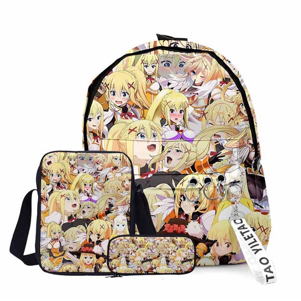 Conjunto de mochilas Bless This Wonderfuls Worlds Darkness Kids