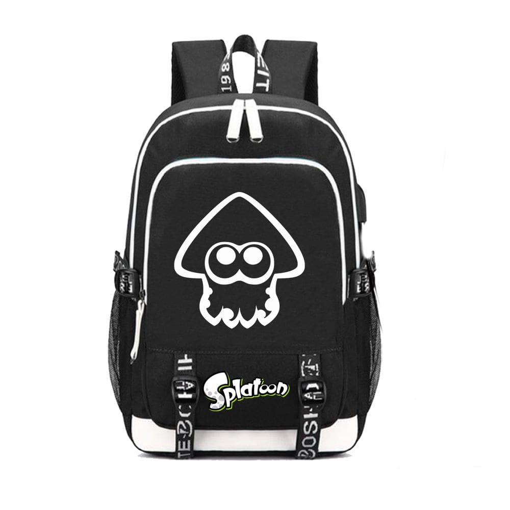 Mochila escolar infantil Splatons, impressa em 3D, Oxford, 30x15x44cm