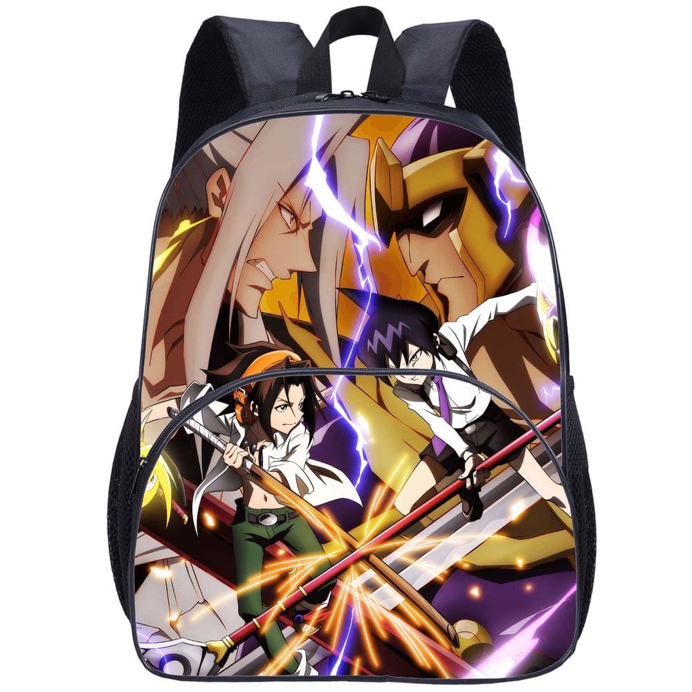 Mochila escolar Shamans Kings Anime 30x13x40cm Oxford