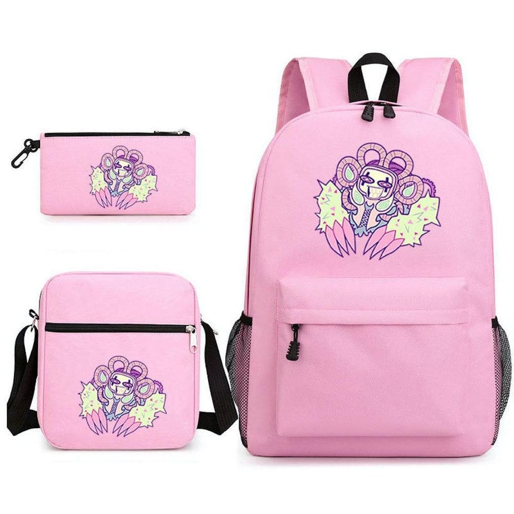 Conjunto de mochilas Undertale School Bag Anime Mochila