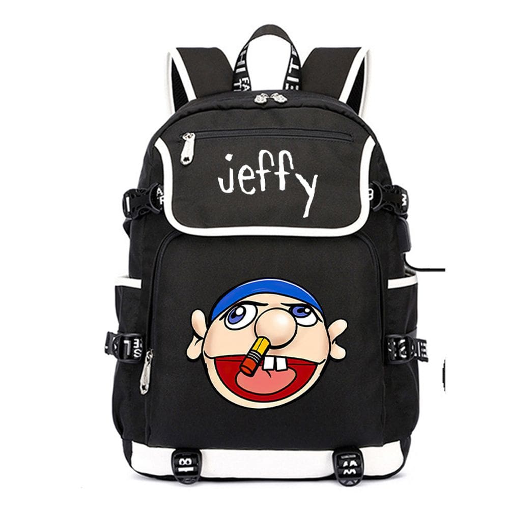 Mochila escolar Jeffys Boy Anime para estudante