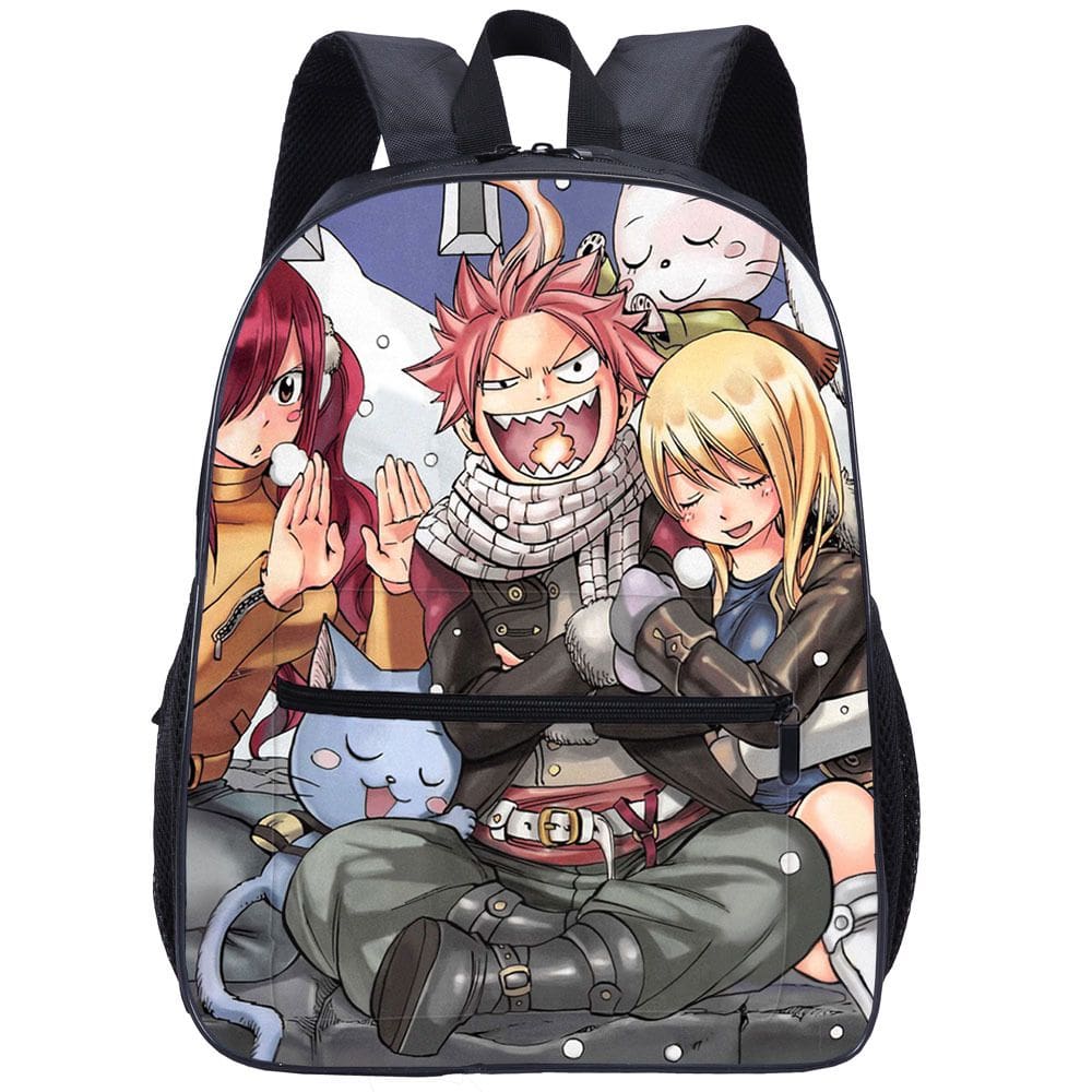 Mochila Fairys Tails Etherious Natsus Dragneels Anime School