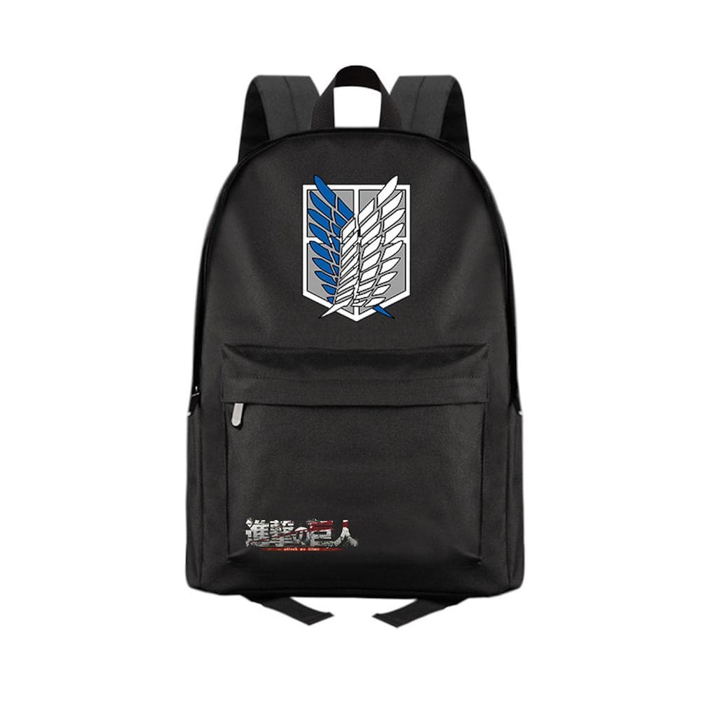 Mochila escolar infantil Attacks Ons Titans 29x16x41cm