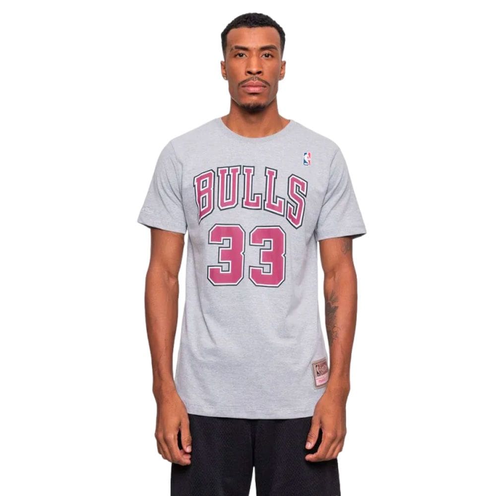 Camiseta Mitchell & Ness Masculina NBA Chicago Bulls Pippen