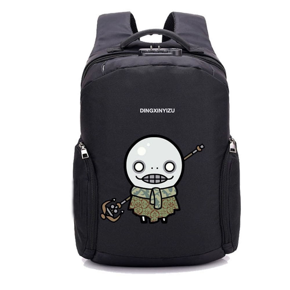 Mochila Niers Automatas Anime School Poliéster 550g