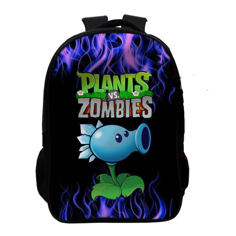 Mochila escolar Plants vs Zombies Kids Poliéster 28x16x42cm