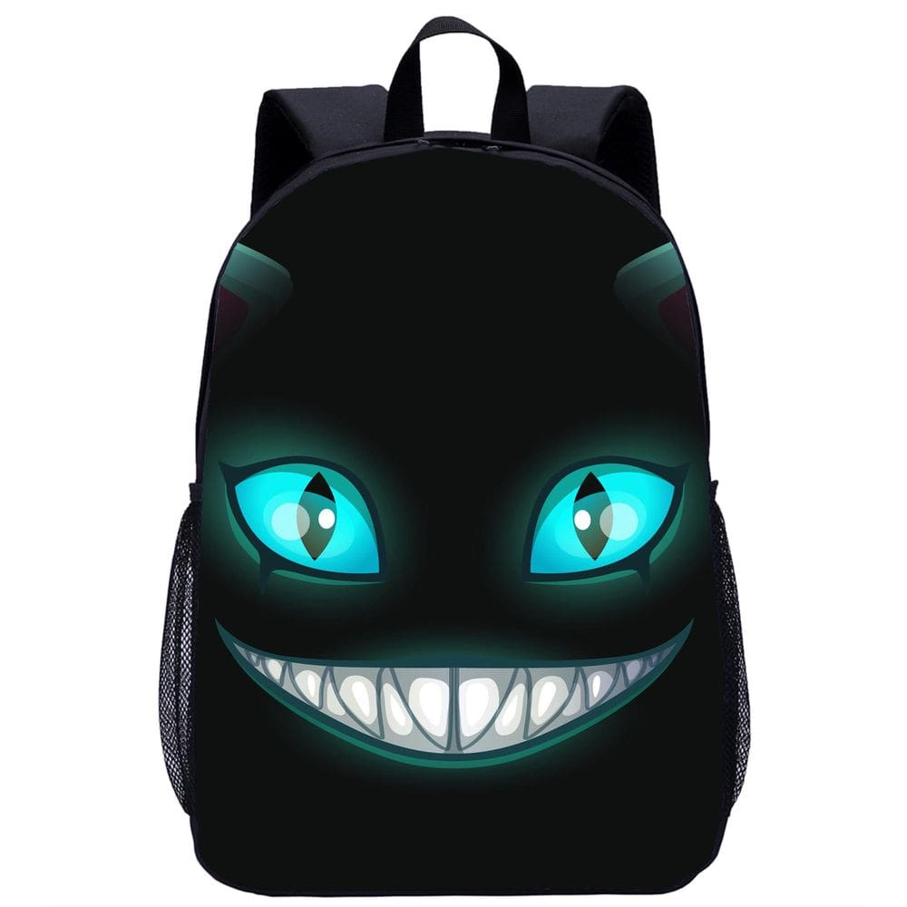 Mochila Alices no País das Maravilhas Cheshires Cats Anime School