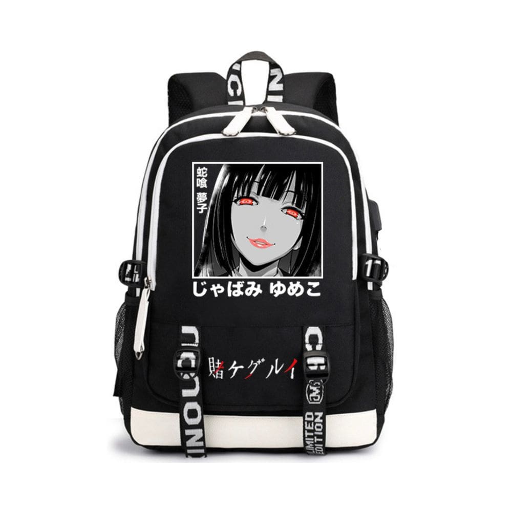Mochila Kakegurui`s Jabami Yumeko Cartoon Kids School 45cm