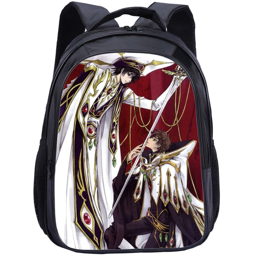 Códigos de mochila Geass Lelouchs Lamperouges Anime School Oxford