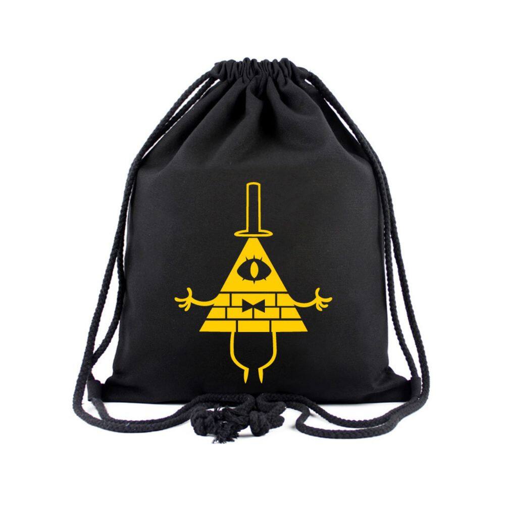 Bolsa com cordão Bolsa de ginástica Gravitys Falls Anime String Swim