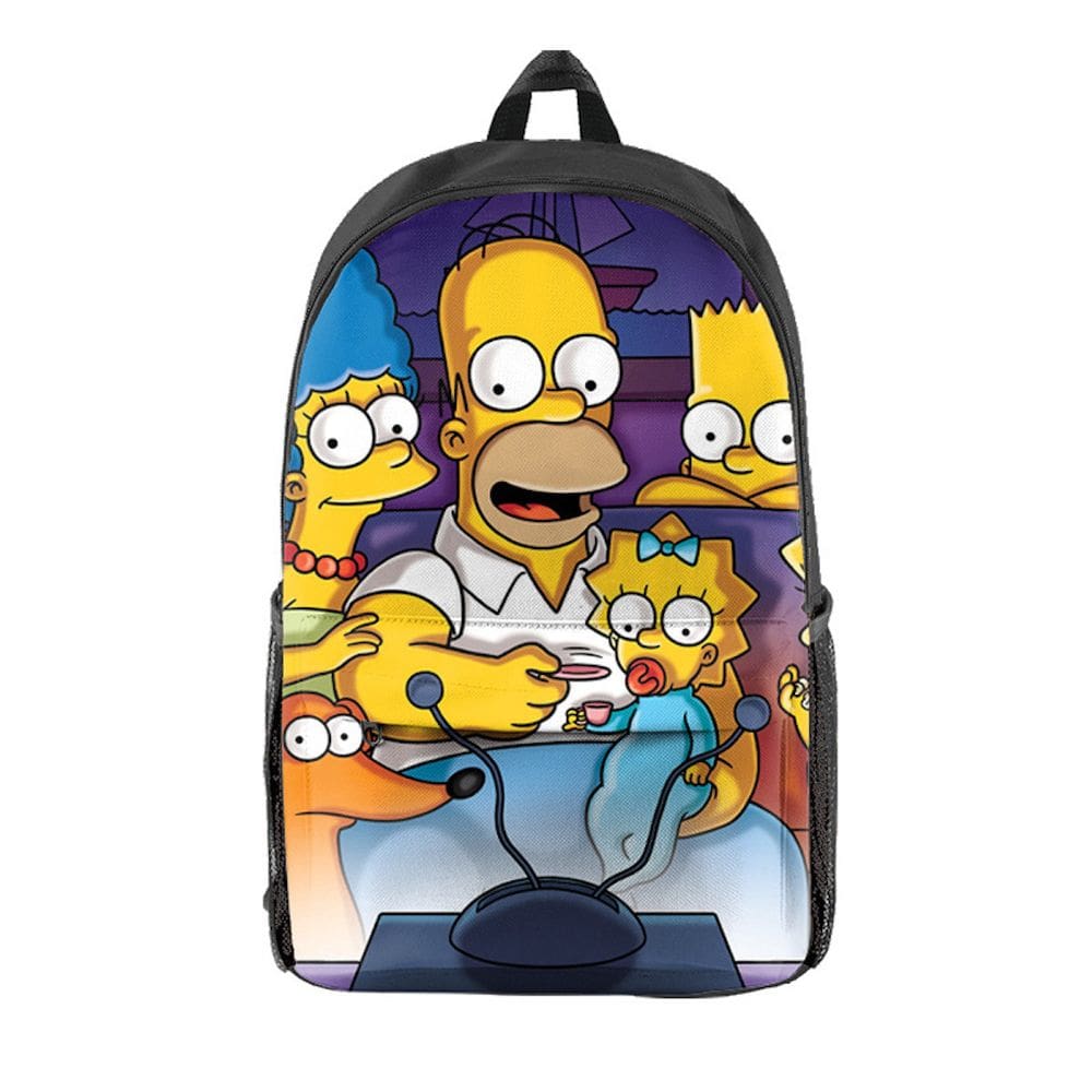 Mochila Simpsons Homers J Simpsons Barts Simpsons Cartoon