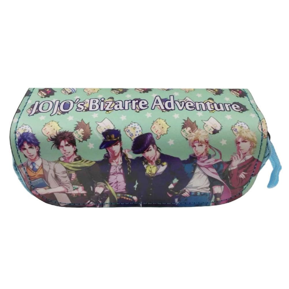 Bolsa de lápis Jojos Bizarres Adventures DoubleLayer Cartoon