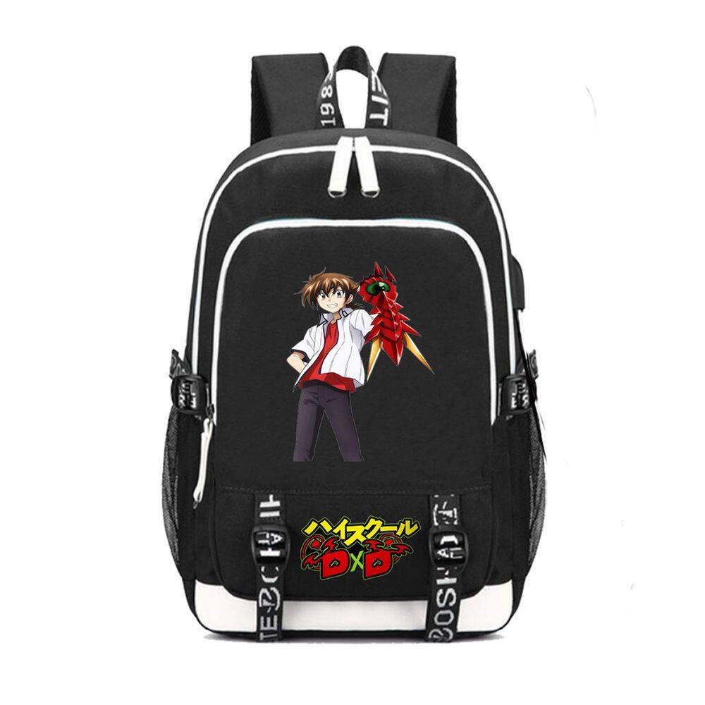 Mochila Devil High School Kids School Oxford 30x15x44cm