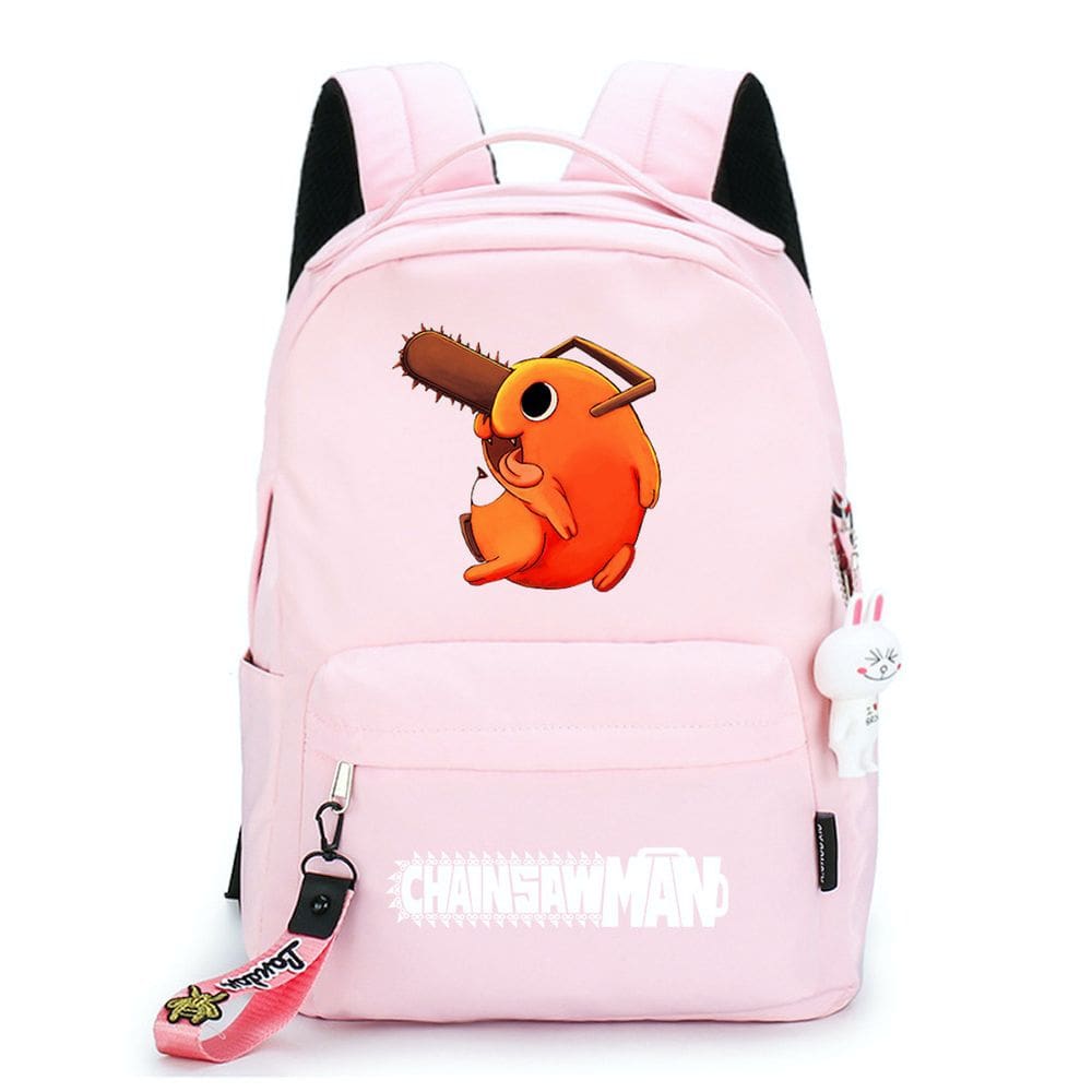 Mochila escolar Pochita Chainsaws Mans Anime Oxford 41cm