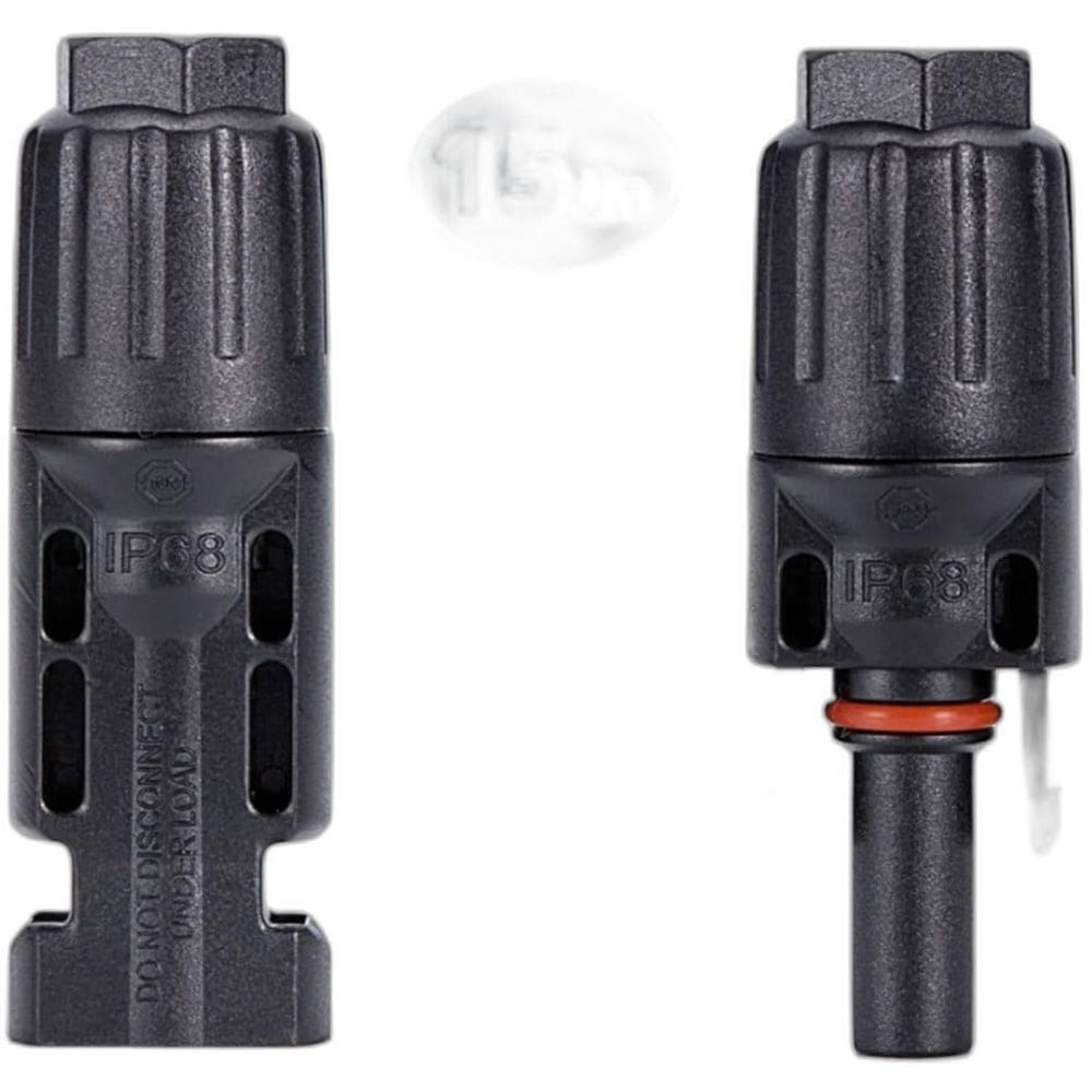 Conector Plug Mc4 Painel Placa Cabo Solar Macho Fêmea Kit 15