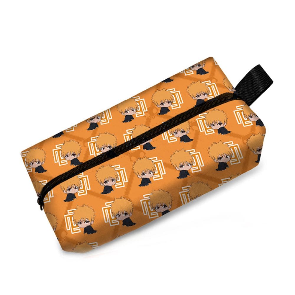 Bolsa de lápis Bleachs Kurosaki Ichigo Cartoon Anime para crianças