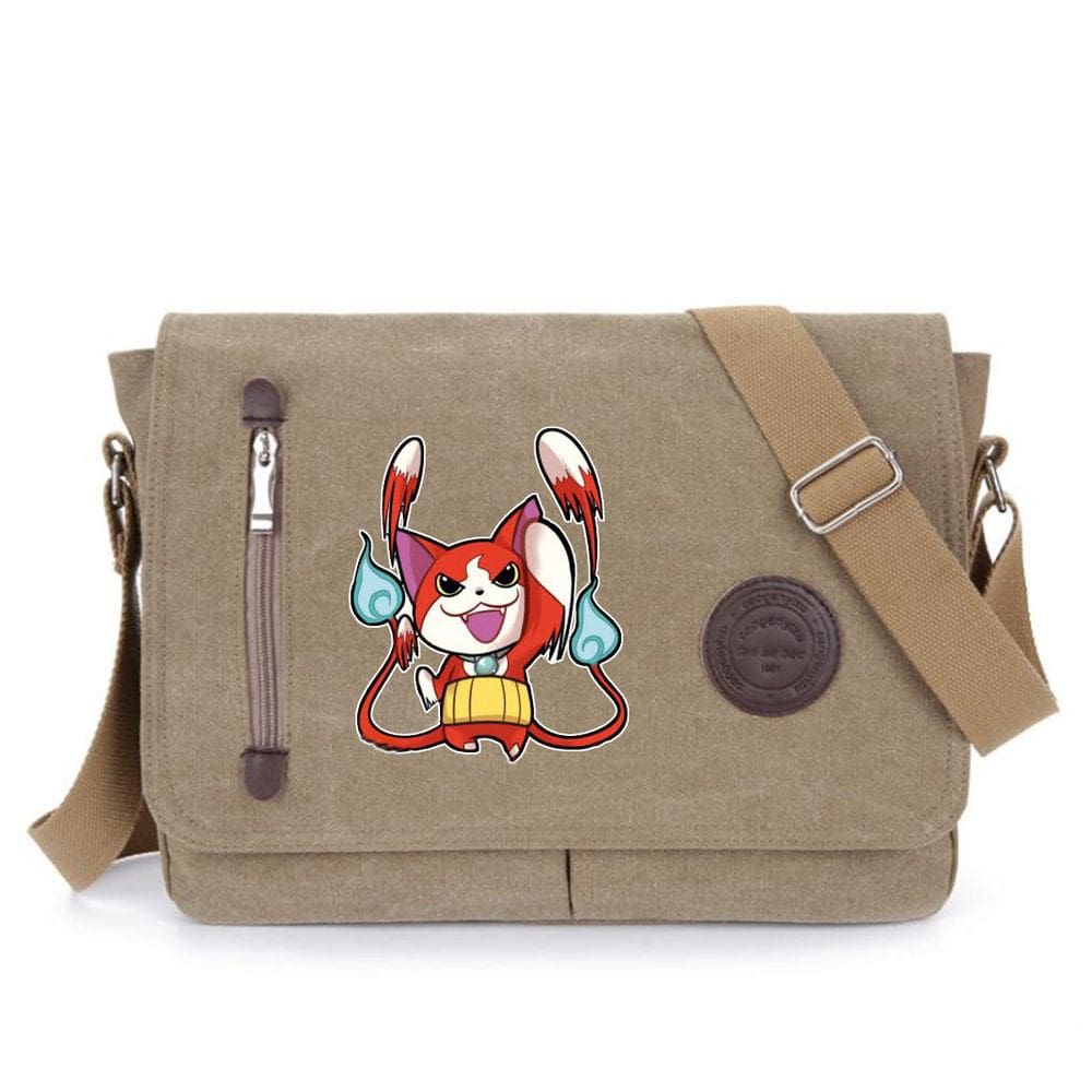 Messenger Bag Yo Kai Watch Jibanyan Anime para crianças