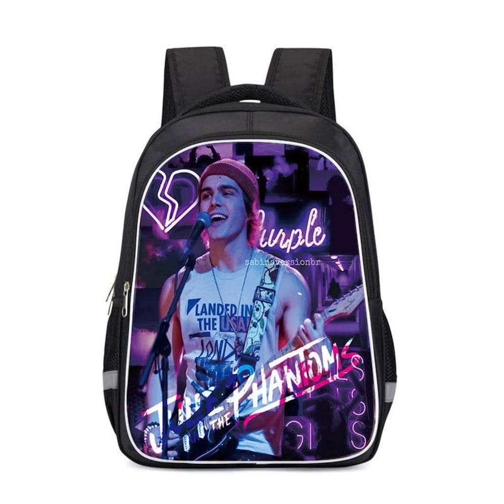 Mochila Julies Phantoms Kids School Nylon 30x17x41cm