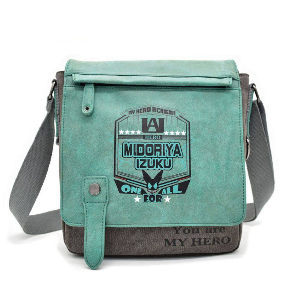 Bolsa de ombro Bolsa de lona Messenger My Heros Academias Anime