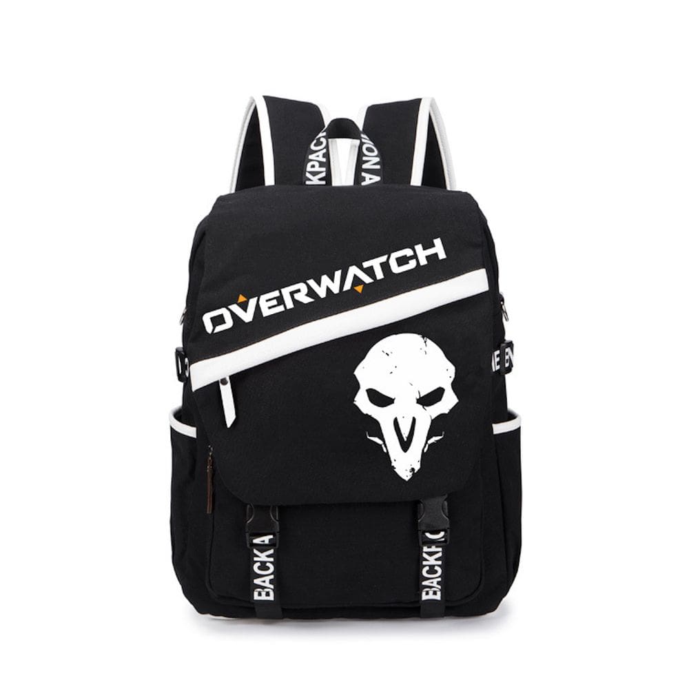 Mochila escolar infantil Overwatch Genji 34x12x43cm Oxford