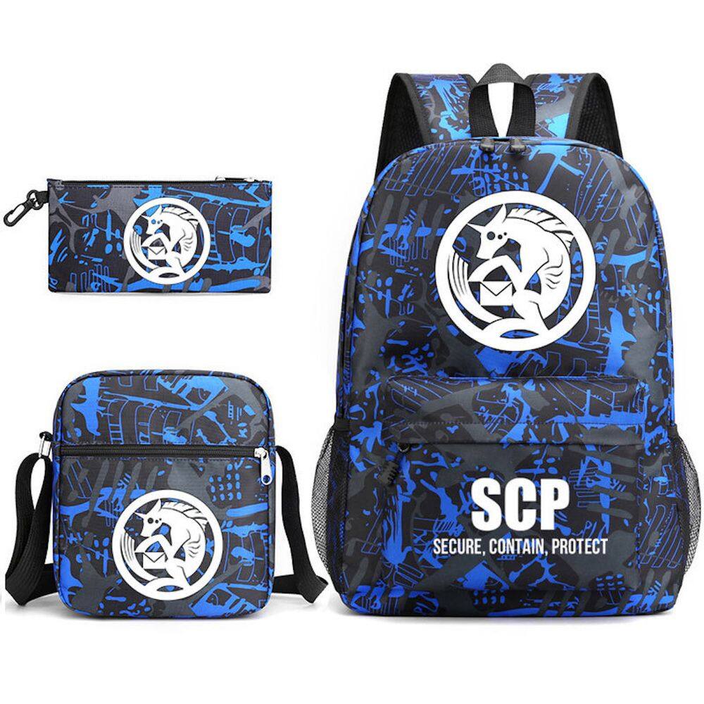 Conjunto de mochilas escolares Singings Monsters, 3 unidades para crianças