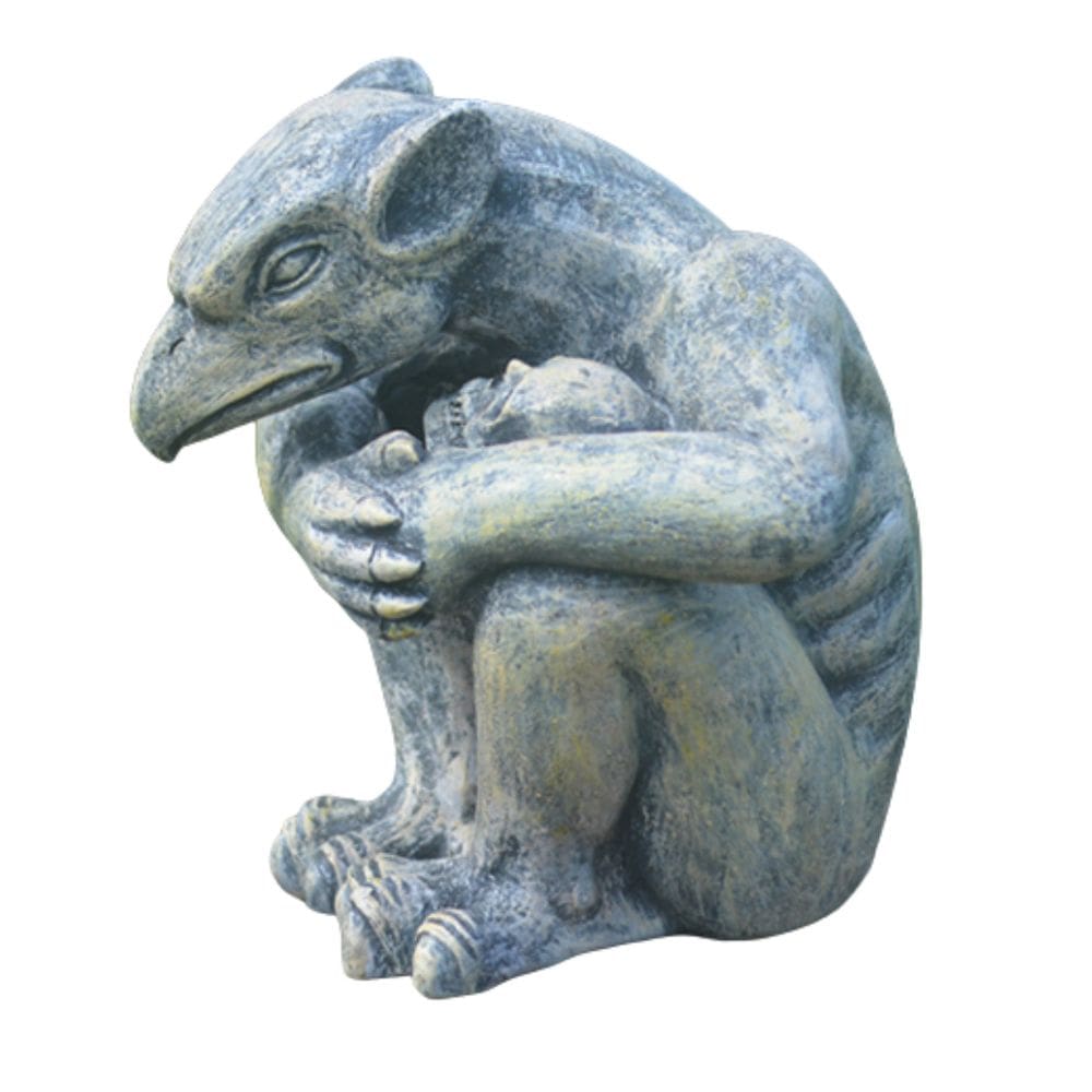 Estatueta, escultura, estátua, protetor de gárgula, Emmett