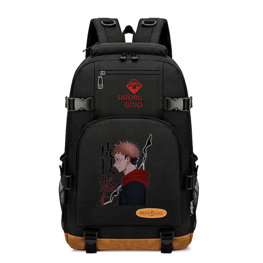 Mochila escolar infantil Jujutsus Kaisens Itadoris Yujis Cartoon