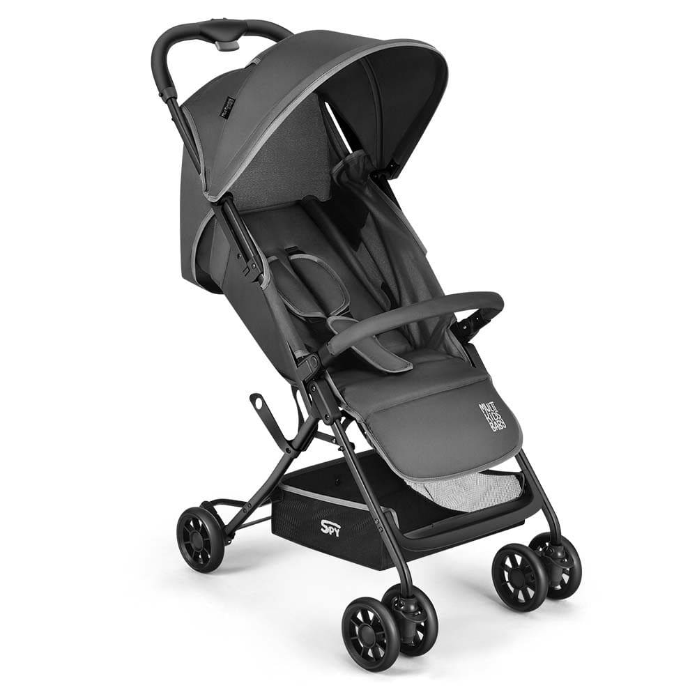 Carrinho Compacto Spy 0-15 kgs Cinza Multikids Baby - BB425