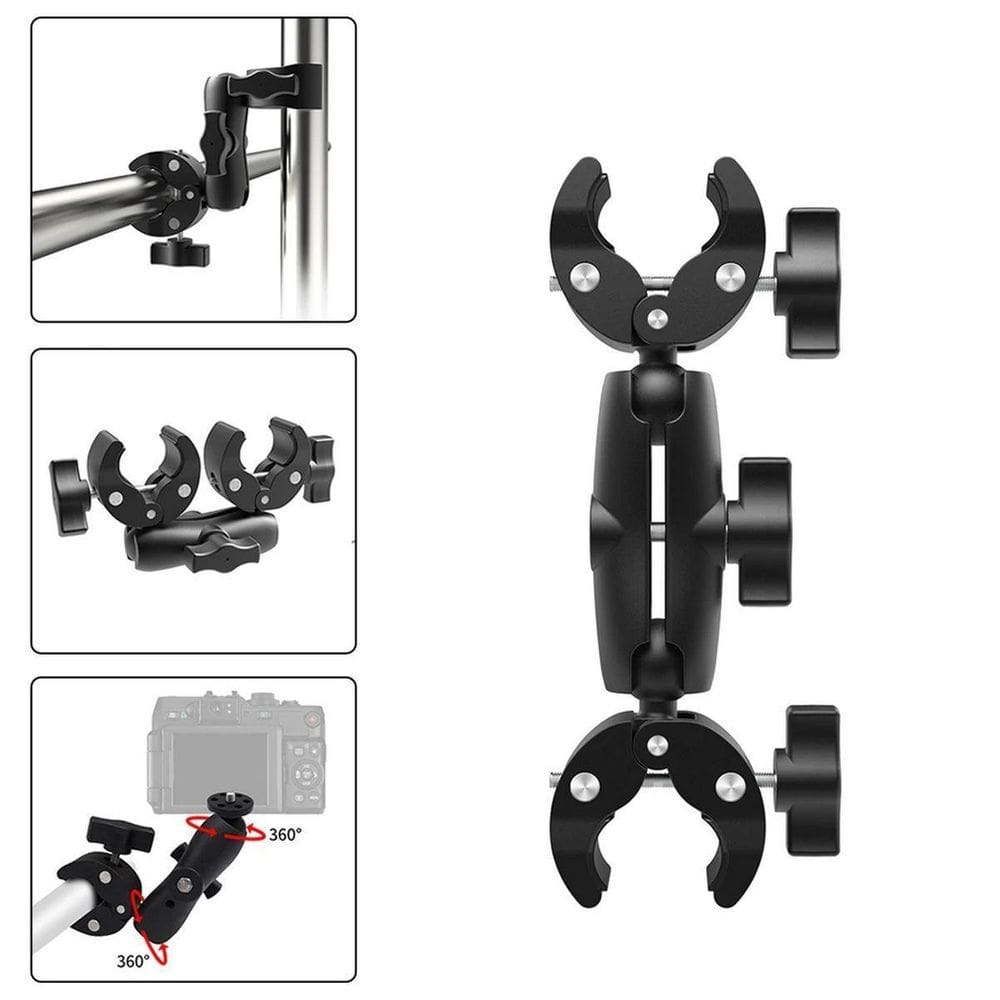 MP - Suporte Garra Dupla Articula vel 360 Par