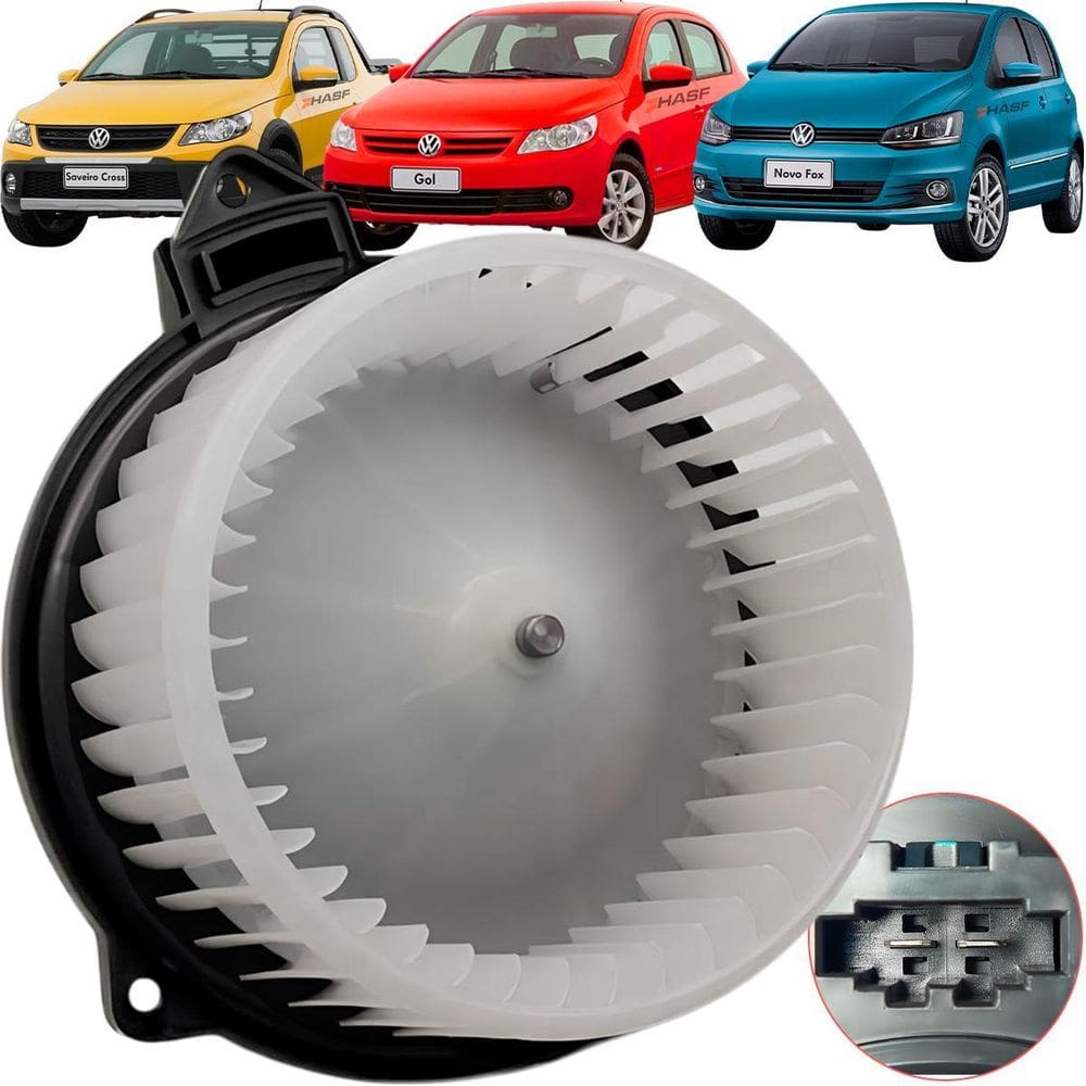 Motor Interno Ventilador Vw Gol Voyage Sav Fox G5 G6 Denso