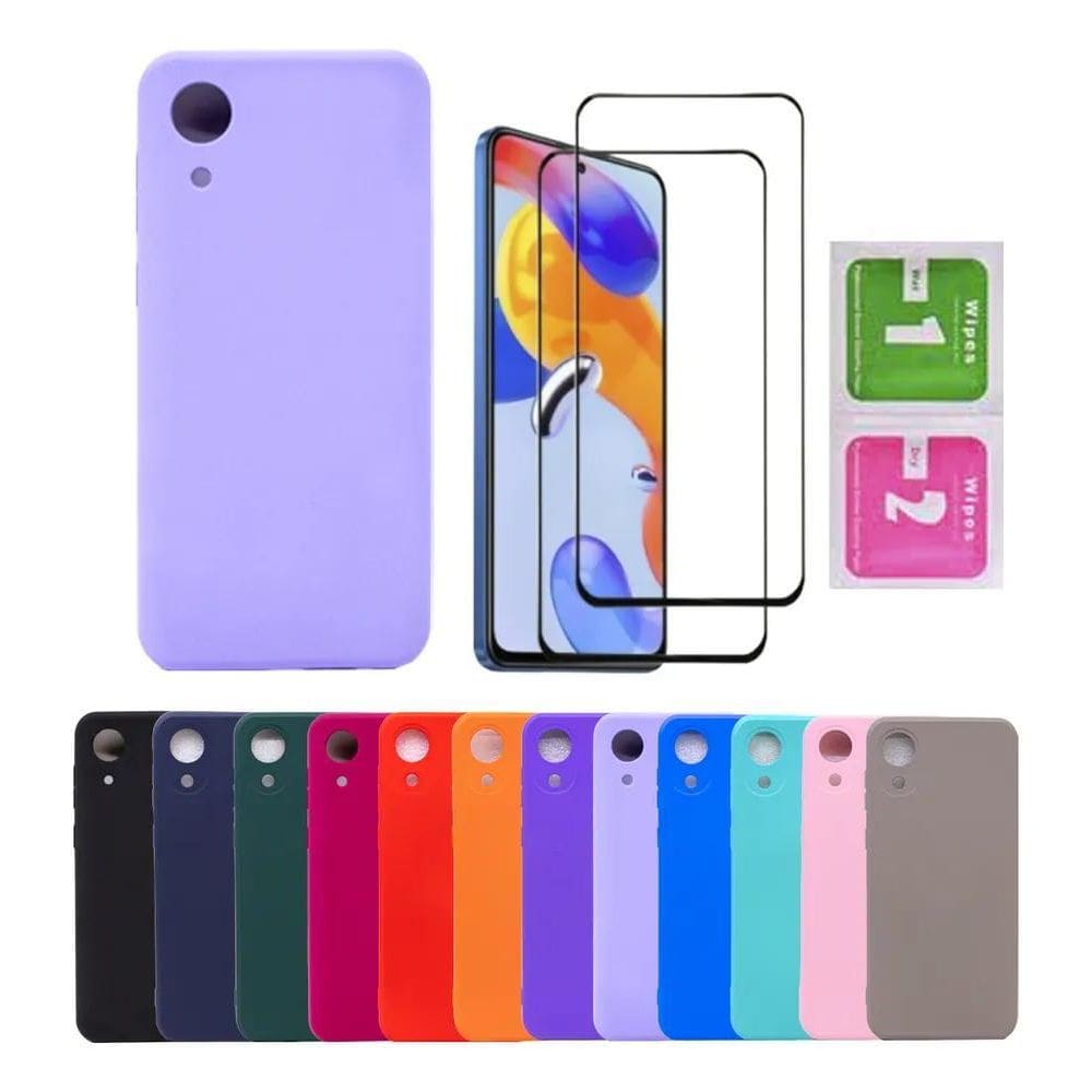 Capinha Capa Case Para Samsung Galaxy A03 Core + 2 Película