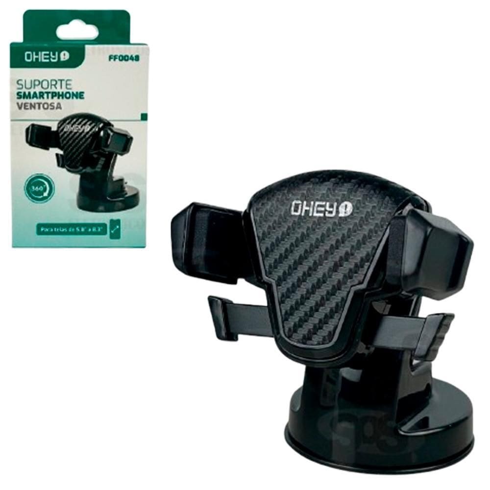 Suporte De Celular 5.8 A 8.3 Trava Automática Ff0048 Ohey