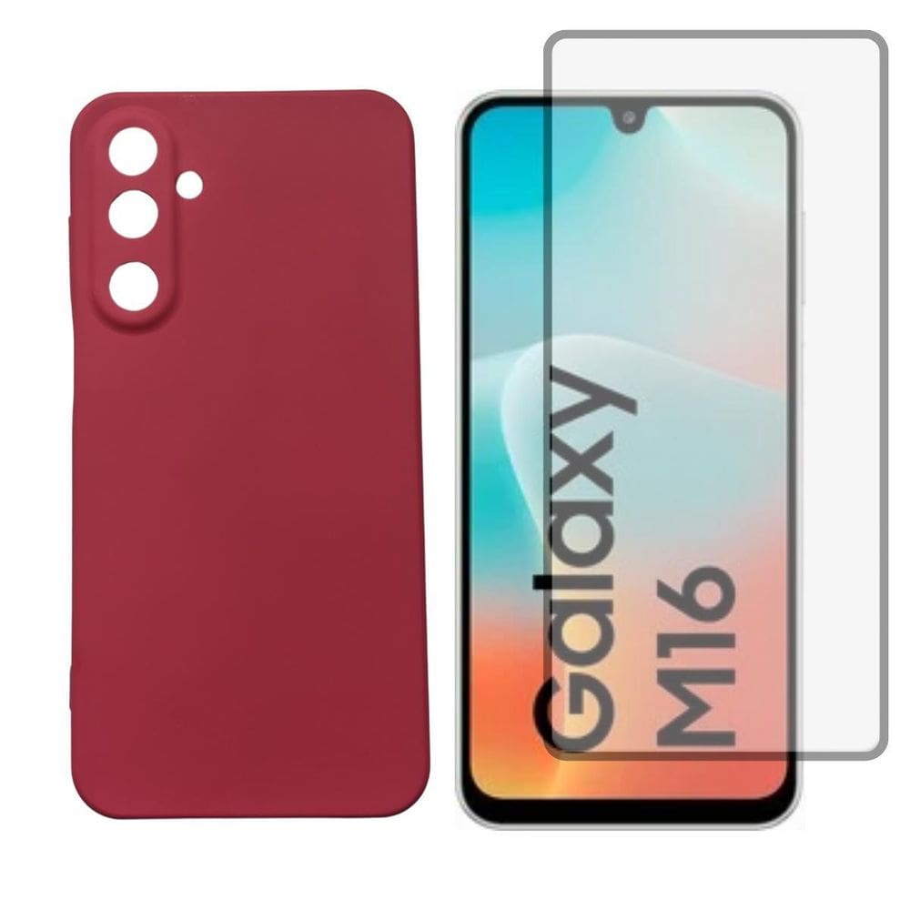 Capa Capinha Compativel Para Samsung M16 5G + Pelicula Vidro