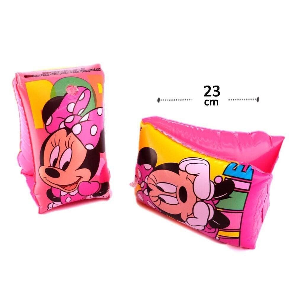 Boia de Braço Inflável 23x14cm Minnie Disney - Tudo em Caixa