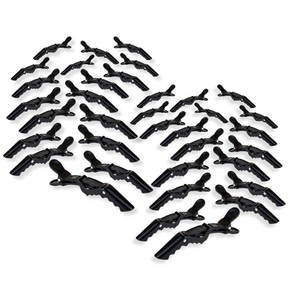 Kit 48 Presilhas Prendedor De Cabelo Bico Jacaré Crocodilo