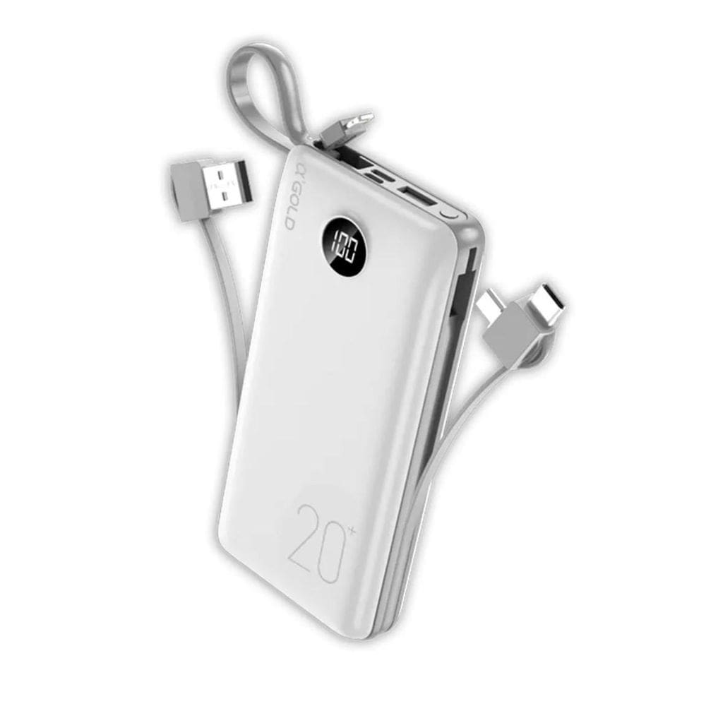 Power Bank A`Gold Pro Bte-02 20000 Carregador Portátil A