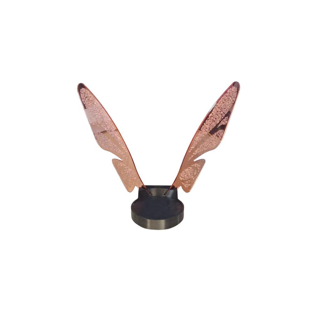 Suporte Echo Dot Borboleta - Rosa