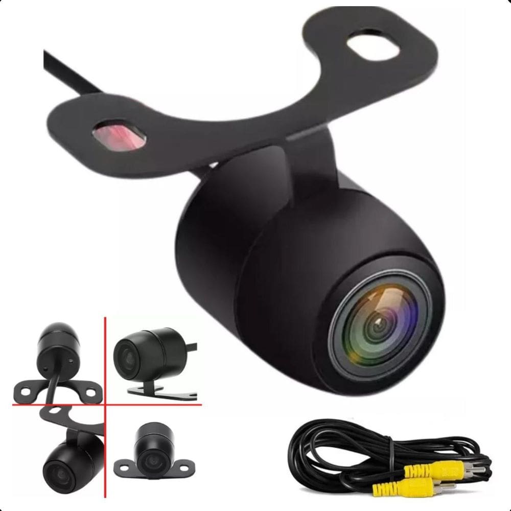 Câmera De Ré Automotiva Segurança Completa Ao Estacionar